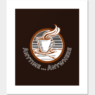 Coffe please Posters and Art